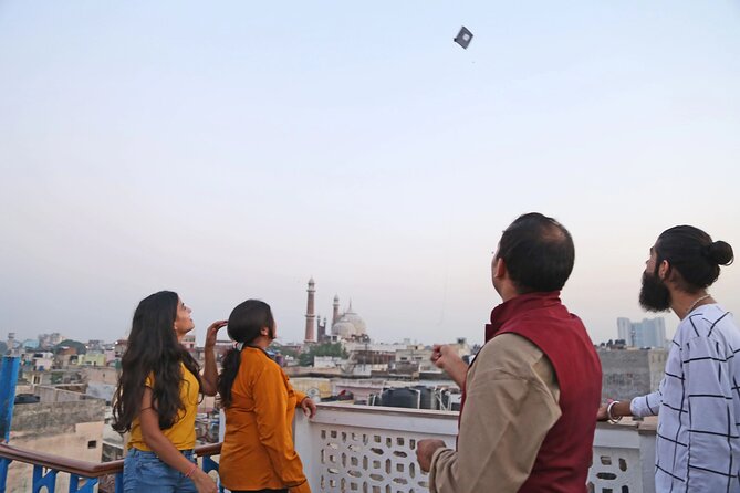 The Old Delhi Sundowner - Kite Flying and High Tea - Haveli Dharampura’s rooftop at golden hour